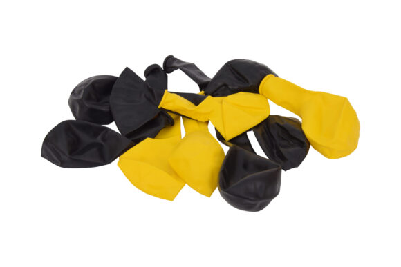 Ballon jaune et noir
