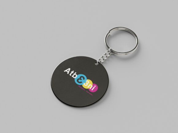 A-Porte-clé Personnalisé – Diamètre 3,8 cm