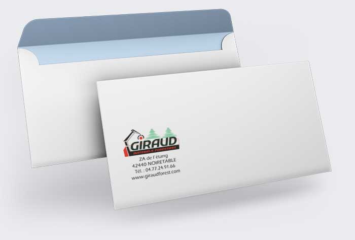 Enveloppes personnalisées