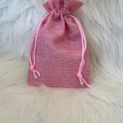 B-Pochette rose claire personalisé