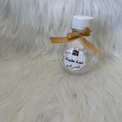 A-Bouteille jus  3omra personnalisée